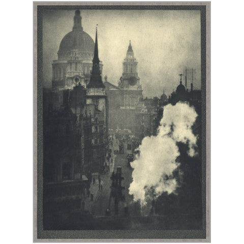 St. Paul's from Ludgate Circus by Alvin Langdon Coburn